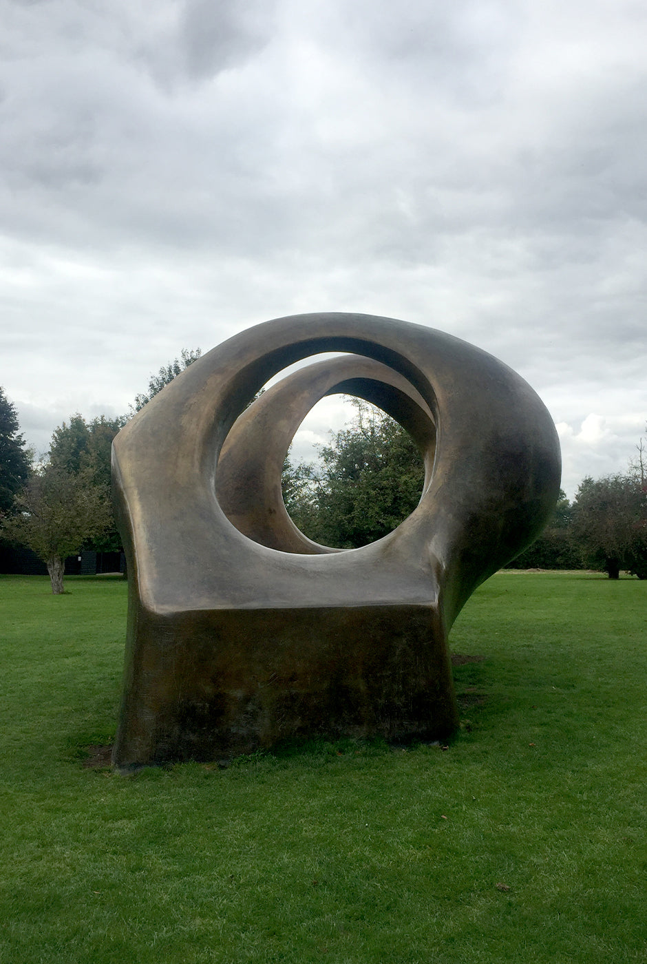 Henry Moore sculpture at the Henry Moore Foundation Studios and Gardens
