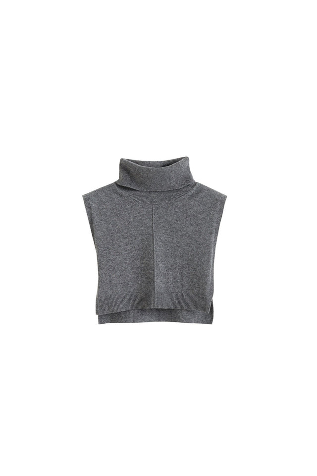 Dark-Grey Wool-Cashmere Tabard image 2