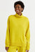 Yellow Wool-Cashmere Rollneck Sweater