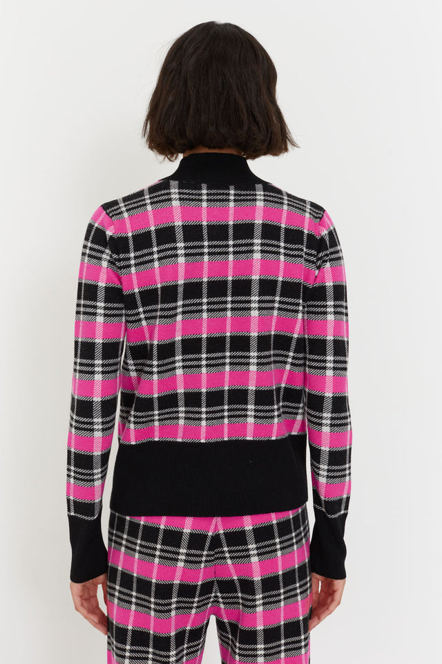 Black Merino Wool Flash Sweater image 3