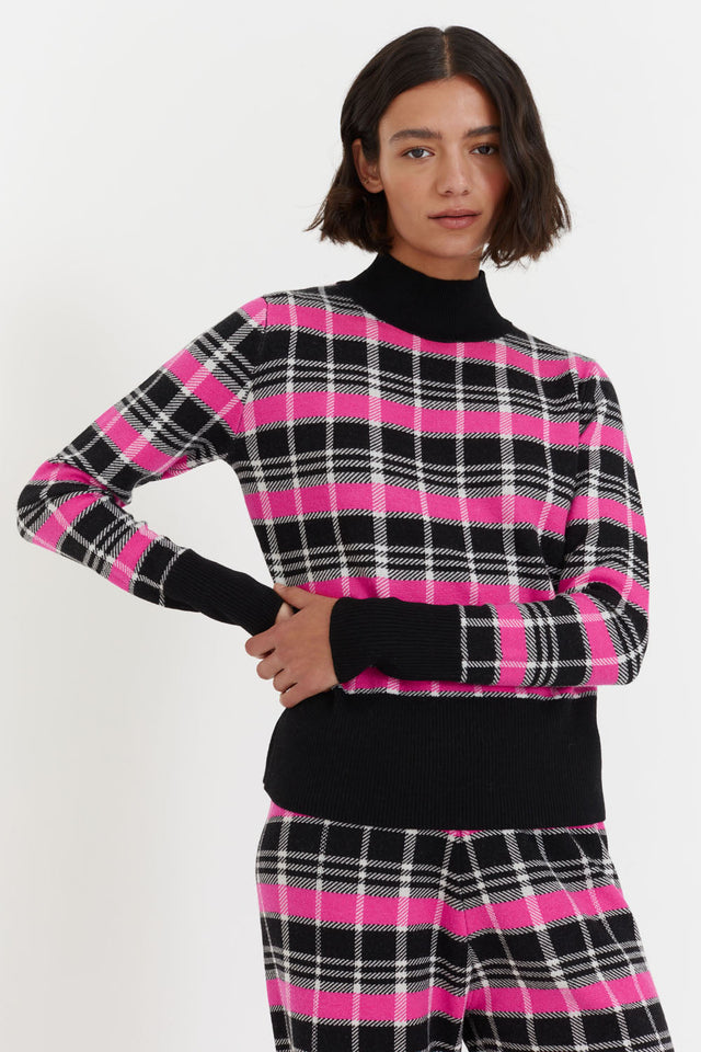 Black Merino Wool Flash Sweater image 4