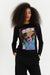 Black Wool-Cashmere Astro Barbie Sweater