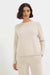 Bone Cashmere Boxy Sweater