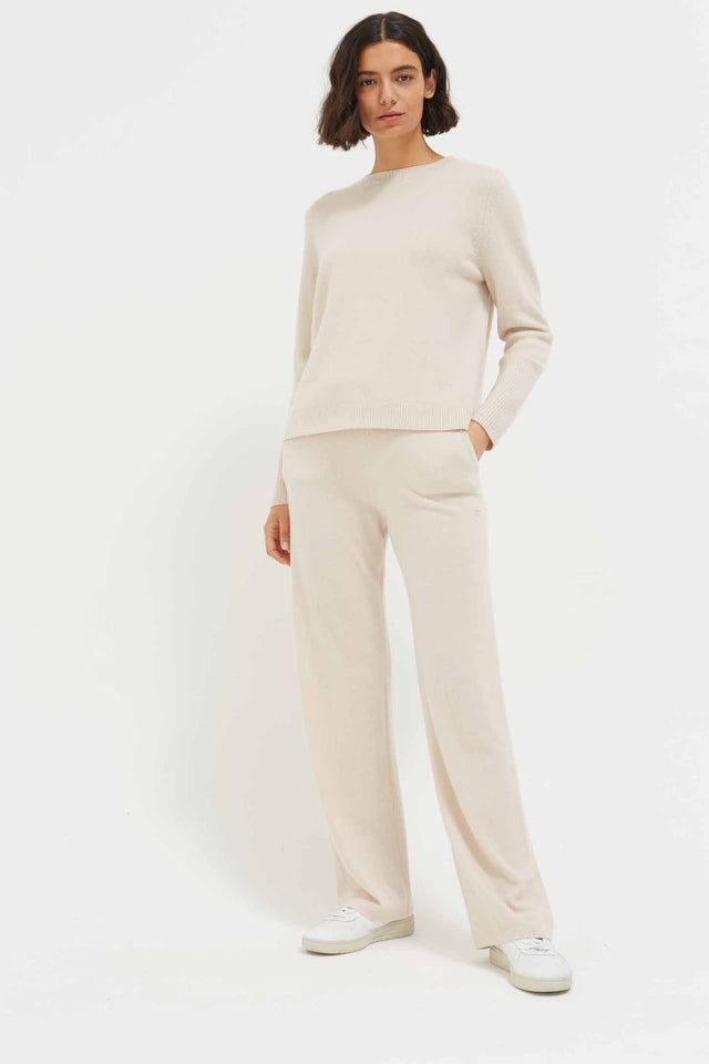 Bone Cashmere Boxy Sweater image 3