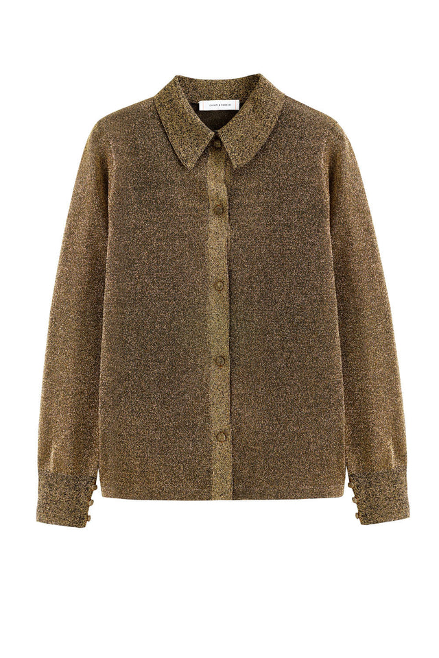 Gold Lurex Shirt image 2
