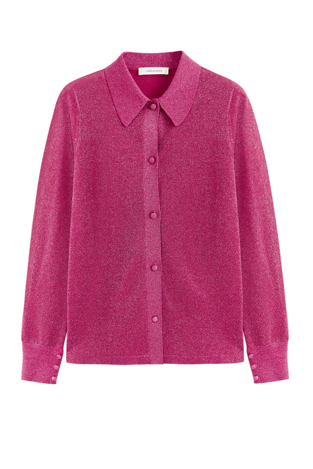 Pink Lurex Shirt image 2