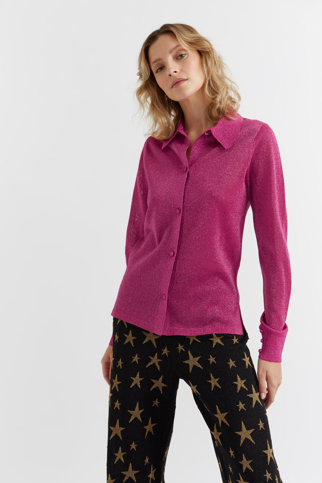 Pink Lurex Shirt image 1